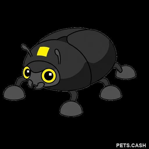 Giant Black Scarab