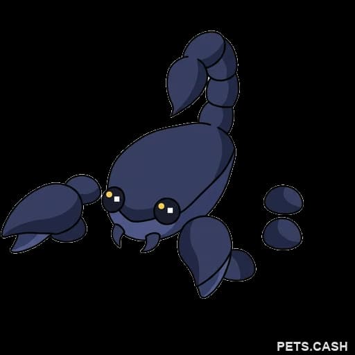 Halloween Blue Scorpion