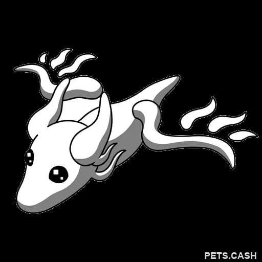 Halloween White Ghost Dragon