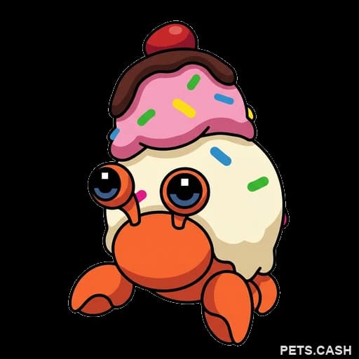 Ice Cream Hermit Crab