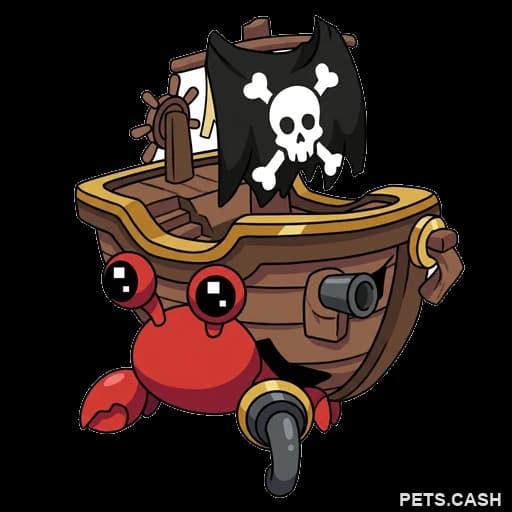 Pirate Hermit Crab
