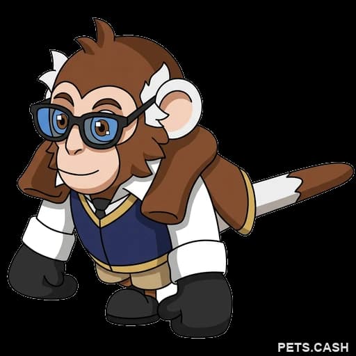 Preppy Capuchin Monkey