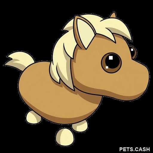 Shetland Pony Light Brown